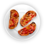 Garlic Bread, Cheese & Pepperoni 