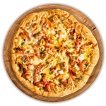Chickencorn Pizza 